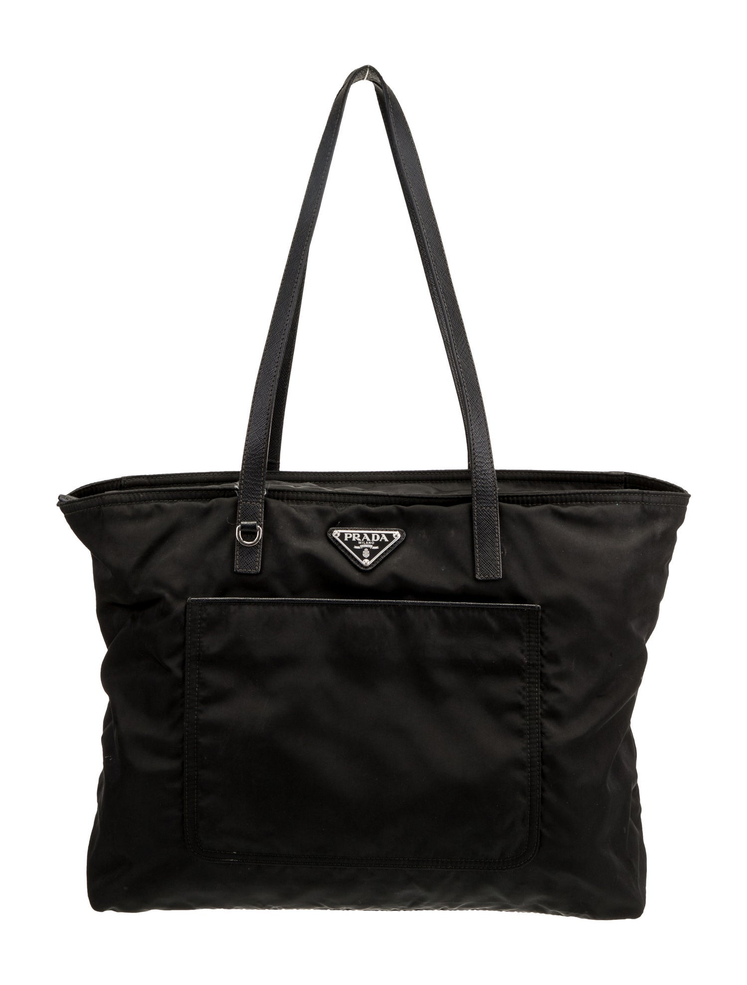 Prada Tessuto Nylon Tote - Black Totes, Handbags - PRA998668 | The