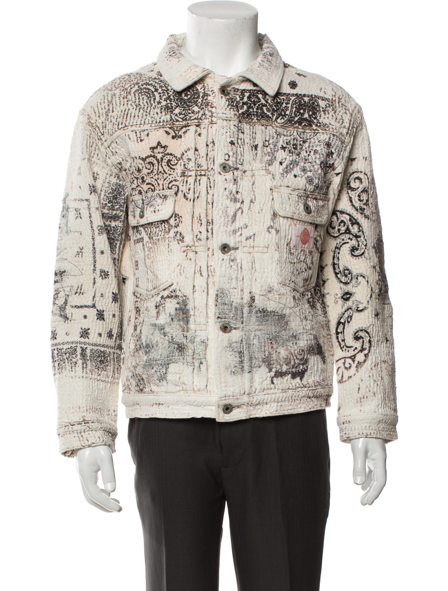 Proleta Re Art Printed Trucker Jacket w/ Tags