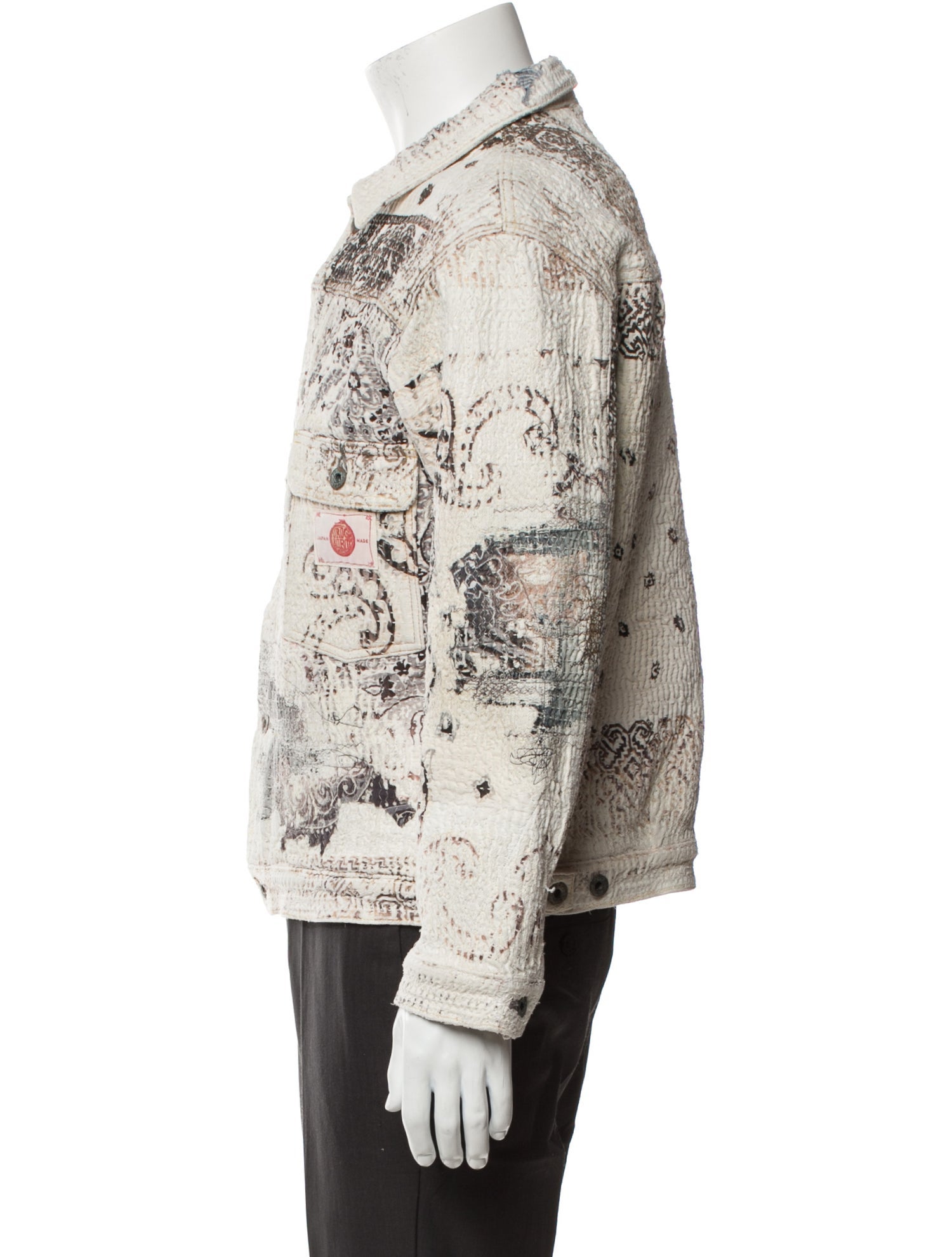 Proleta Re Art Printed Trucker Jacket w/ Tags