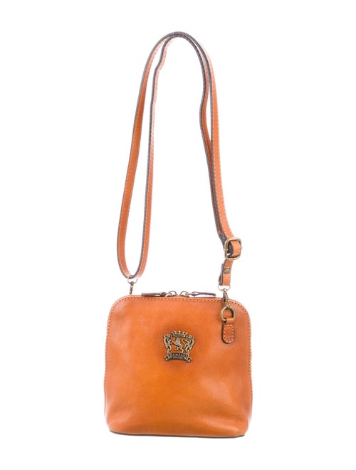 Pratesi Leather Crossbody Bag Brown