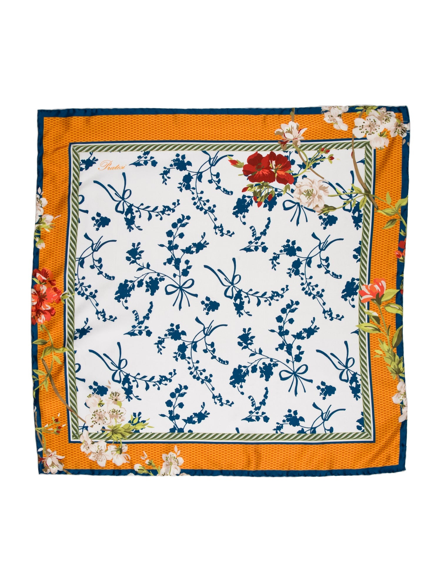 Pratesi Silk Printed Bandana