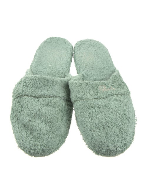 Pratesi Fur Embroidered Accent Mules