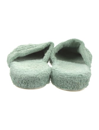 Pratesi Fur Embroidered Accent Mules