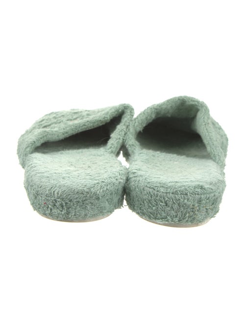 Pratesi Fur Embroidered Accent Mules