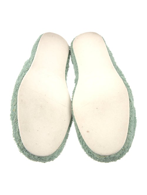 Pratesi Fur Embroidered Accent Mules