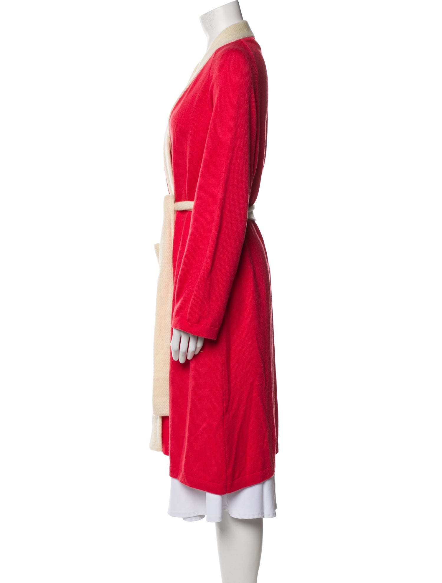 Pratesi Cashmere Colorblock Pattern Robe