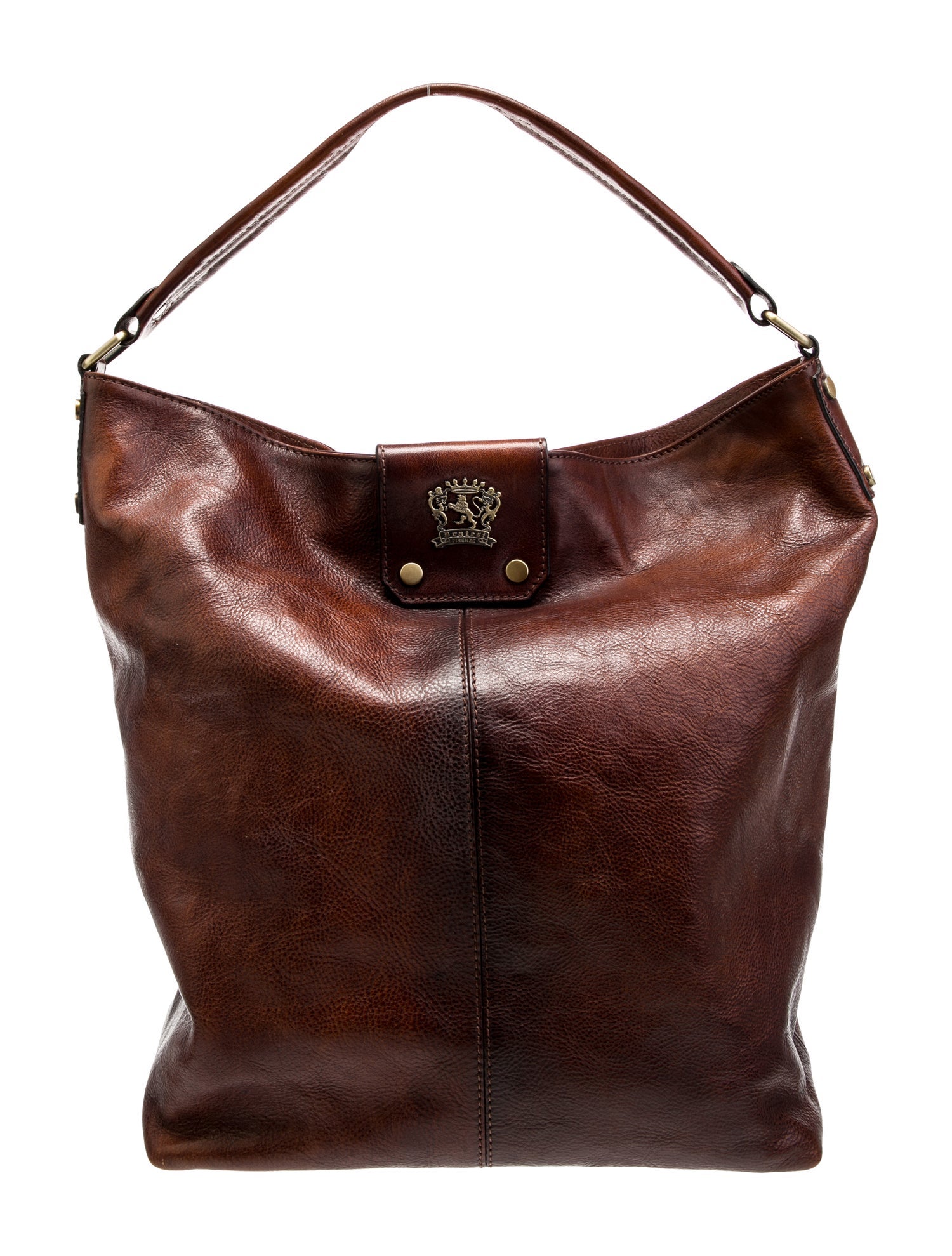 Pratesi Leather Top Handle Bag