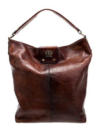 Pratesi Leather Top Handle Bag