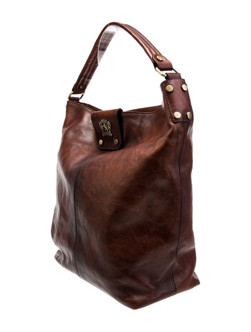 Pratesi Leather Top Handle Bag