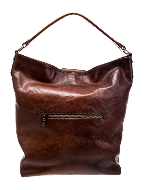 Pratesi Leather Top Handle Bag