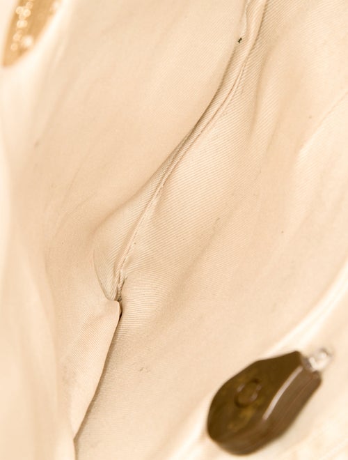 Pratesi Embossed Leather Shoulder Bag