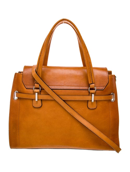 Pratesi Leather Top Handle Bag