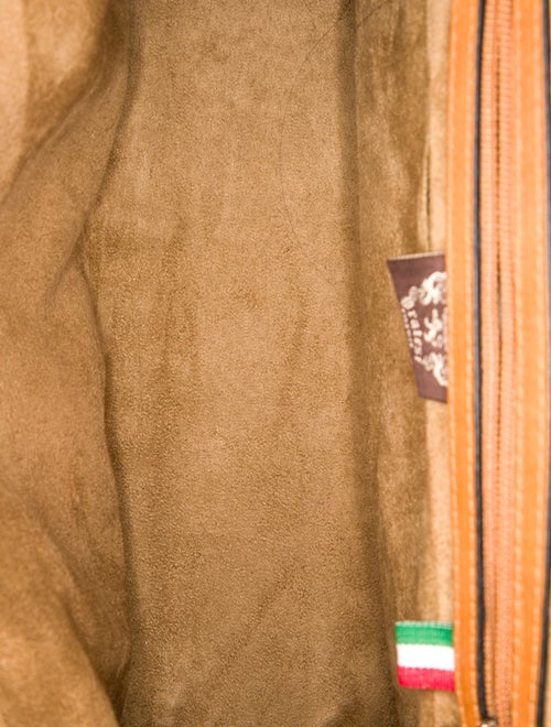 Pratesi Leather Top Handle Bag