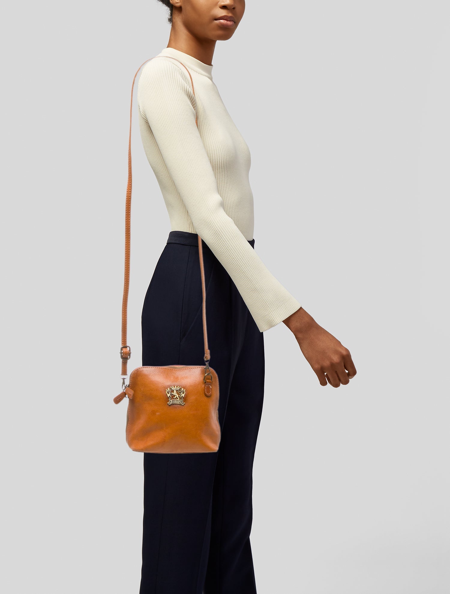 Pratesi Leather Crossbody Bag