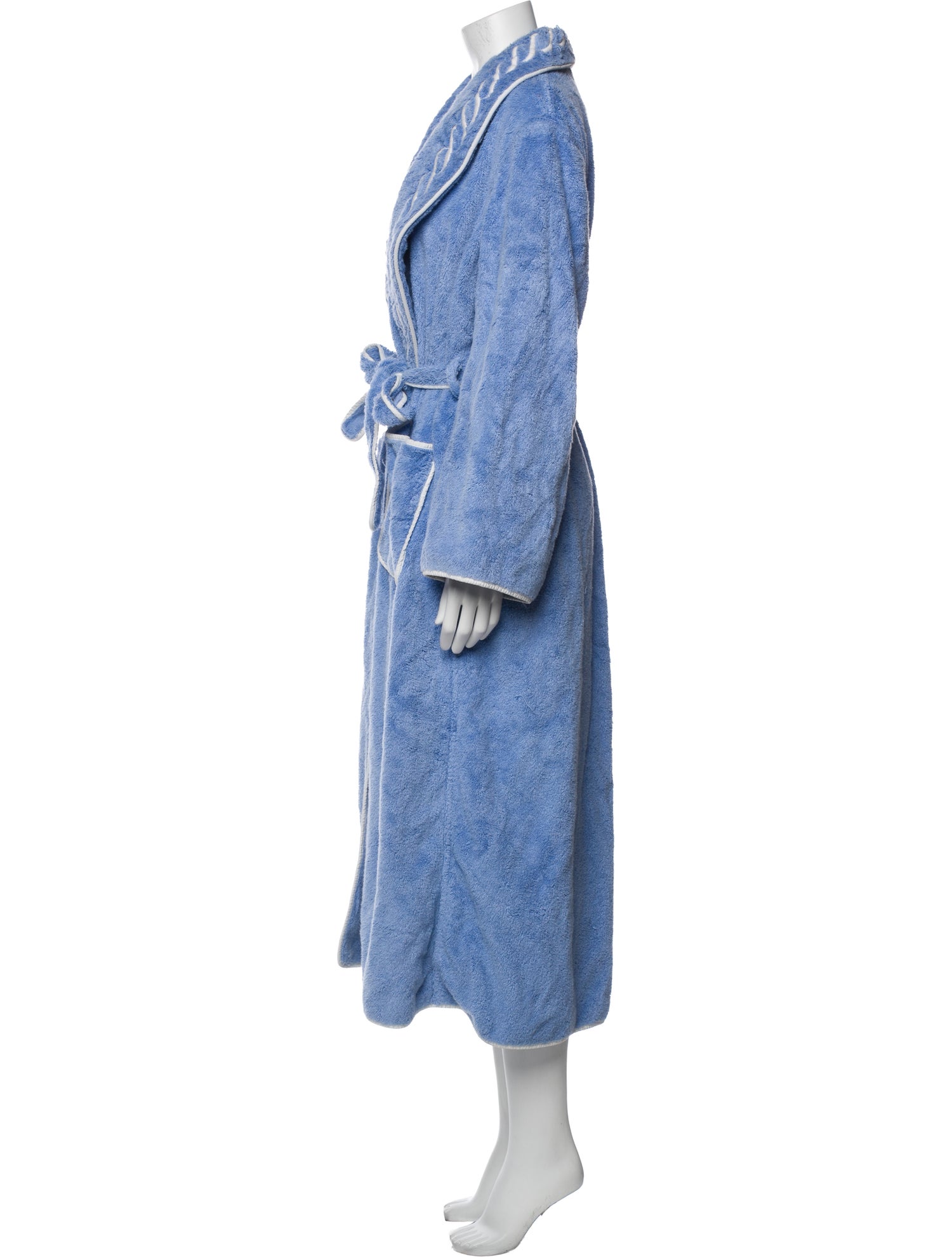 Pratesi Printed Embroidered Accent Robe