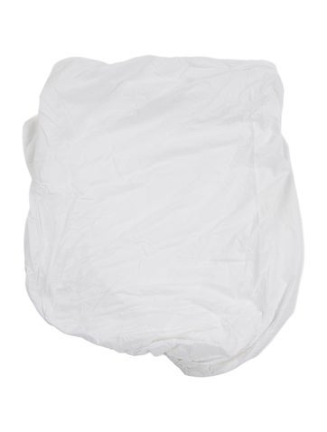 Pre-owned Pratesi Paradise Fitted Sheet In White