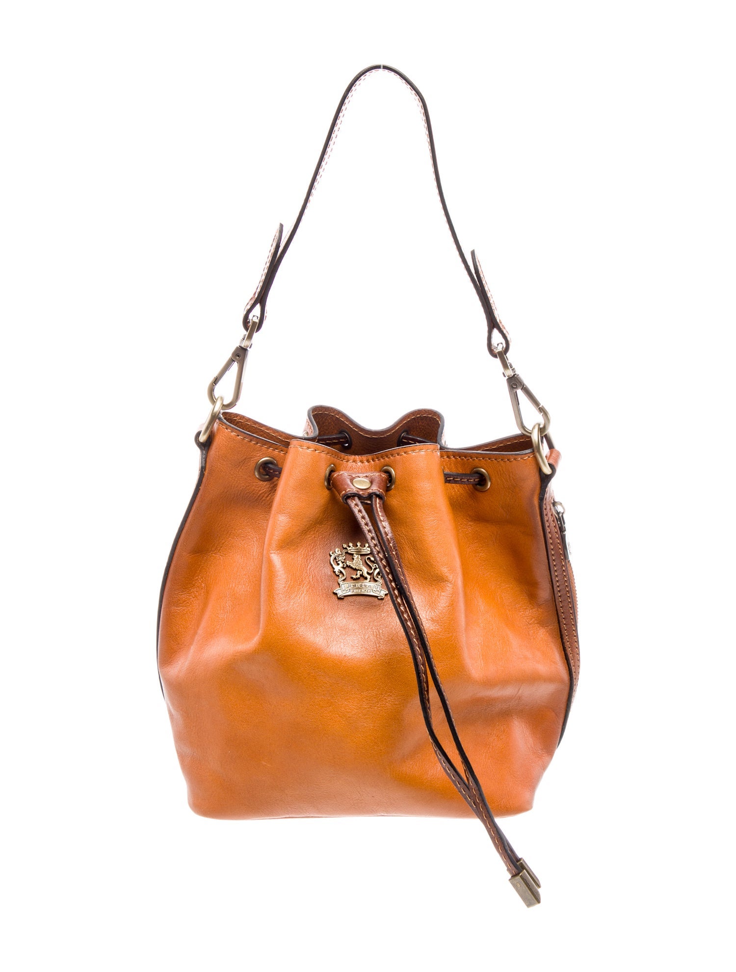 Pratesi Leather Bucket Bag