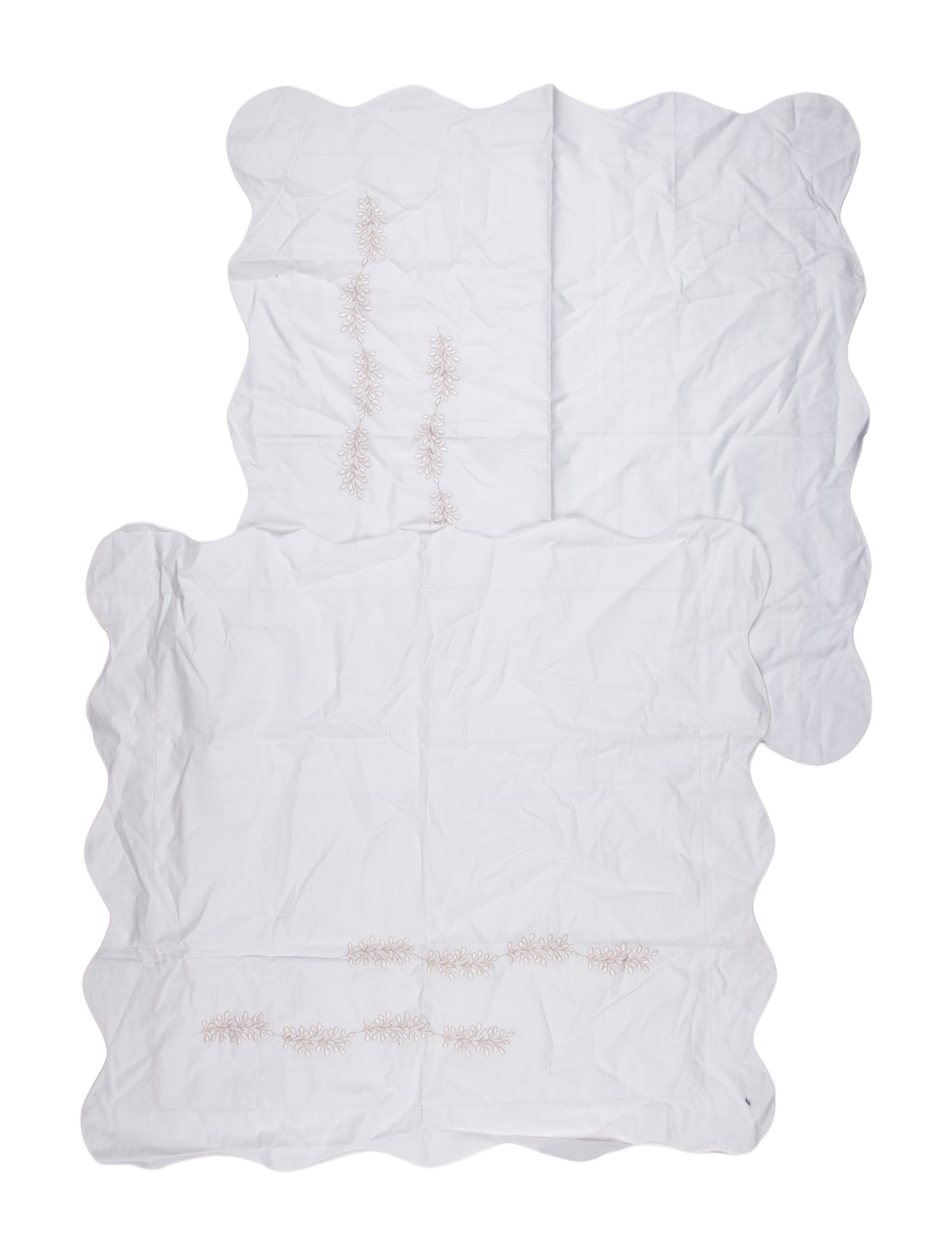 Pratesi Pair Of Cotton Pillow Shams