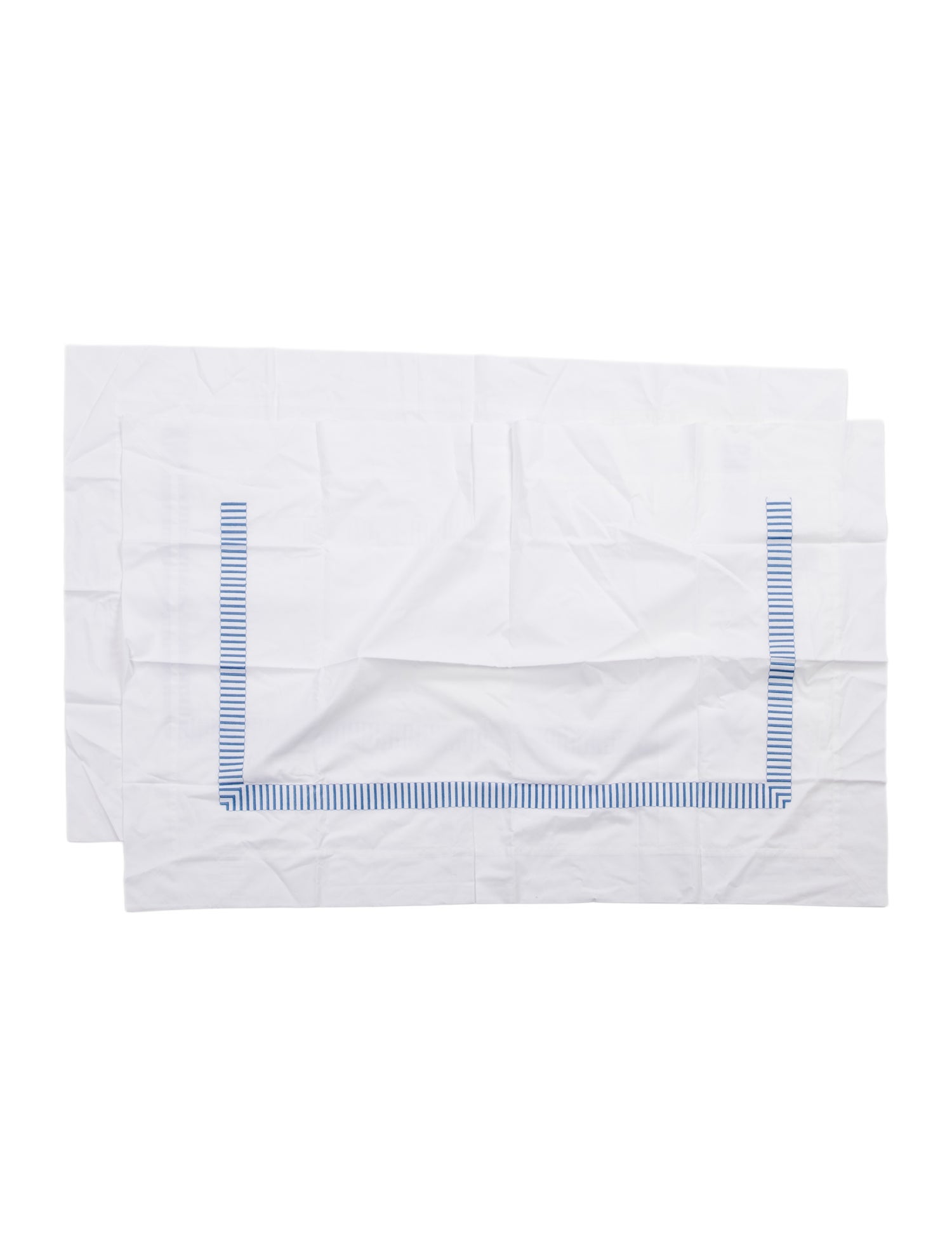 Pratesi Pair Of Cotton Pillow Shams