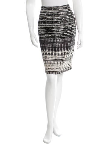 Prabal Gurung Structured Knee-Length Skirt