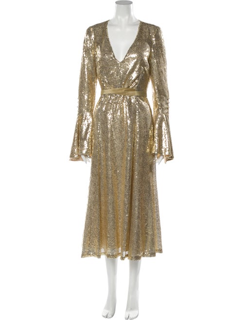 Prabal Gurung 2019 Long Dress Gold
