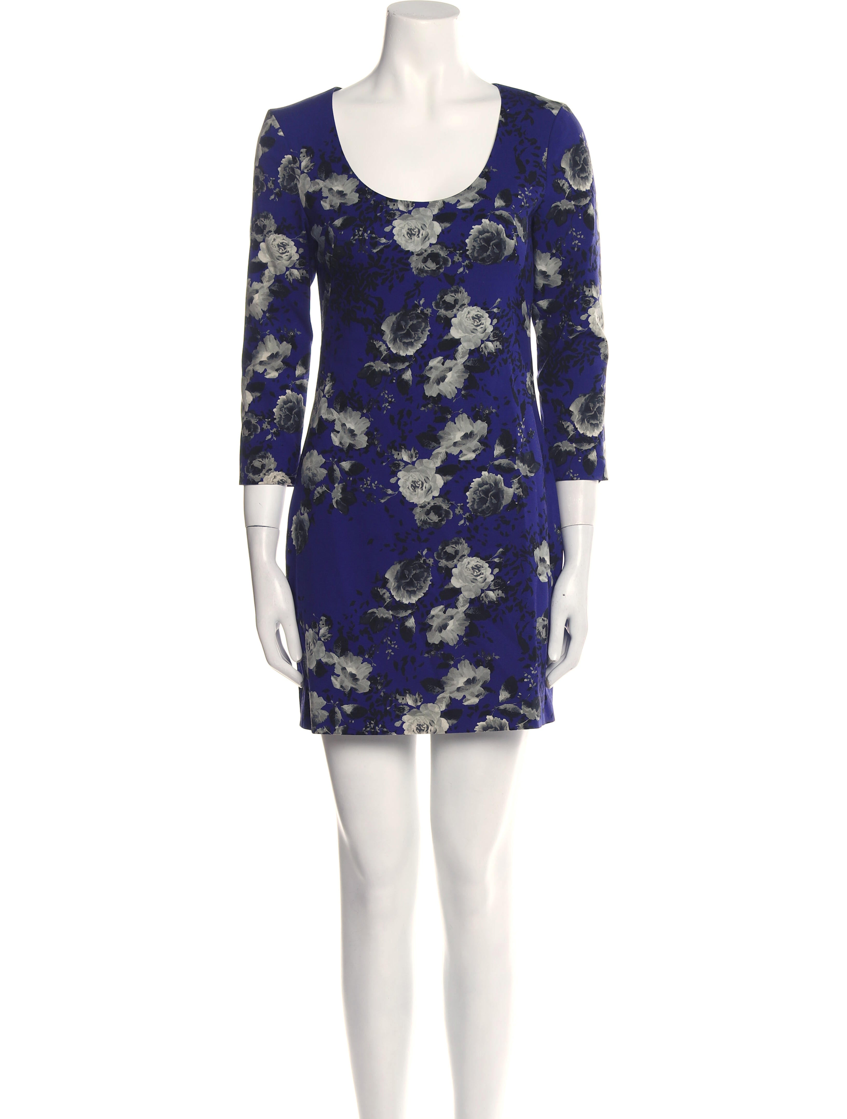 Prabal Gurung Virgin Wool Mini Dress