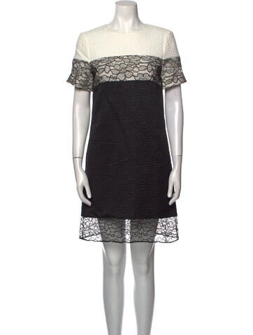 Prabal Gurung Dresses Bateau Neckline Mini Dress US 2 | XS
