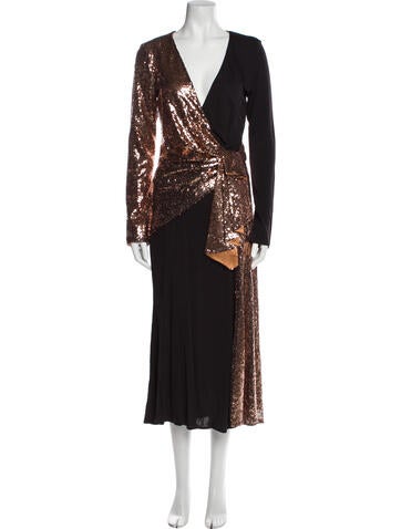 Prabal Gurung Dresses V-Neck Long Dress US 6 | M