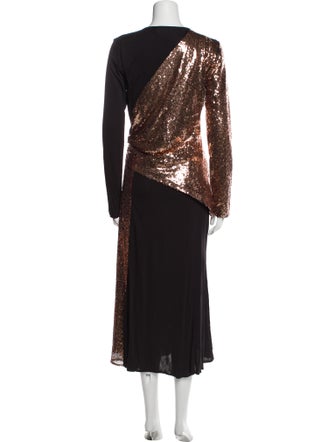 Prabal Gurung V-Neck Long Dress