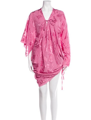 Prabal Gurung Dresses V-Neck Midi Length Dress S