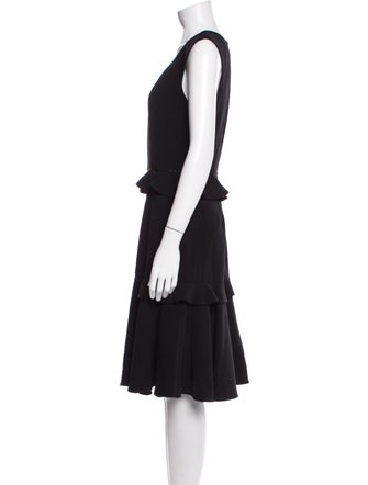 Prabal Gurung V-Neck Knee-Length Dress