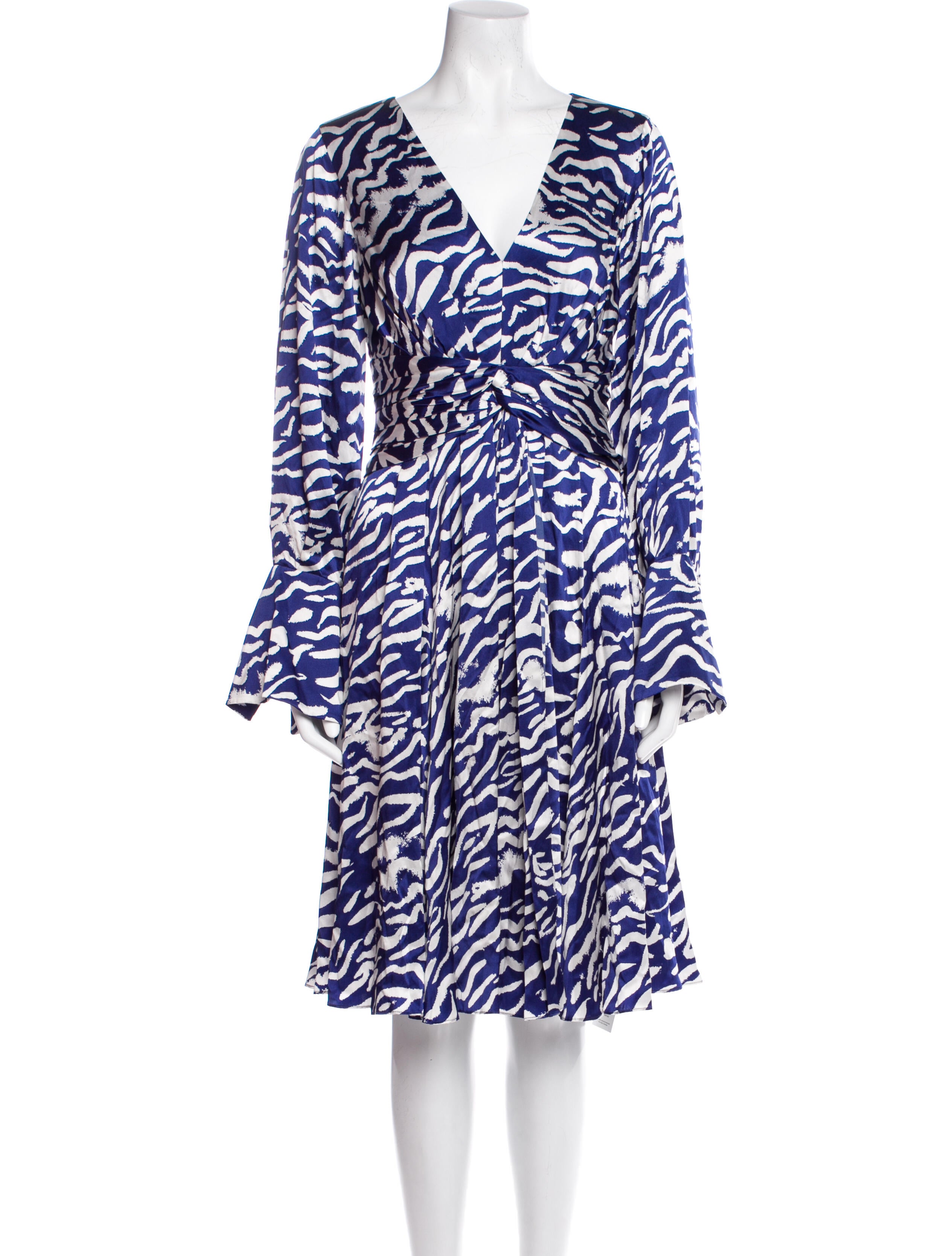 Prabal Gurung Animal Print Knee-Length Dress