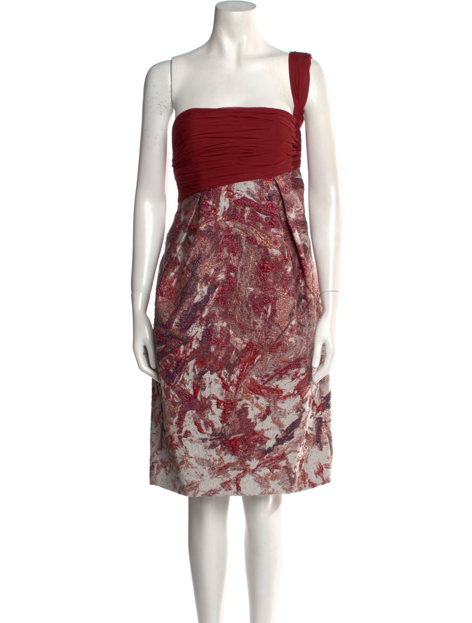 Prabal Gurung Floral Print Knee-Length Dress