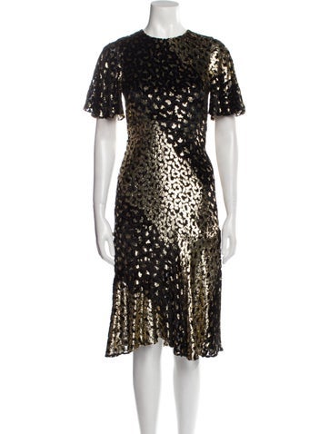 Prabal Gurung Dresses Lace Pattern Midi Length Dress US 0 | XS
