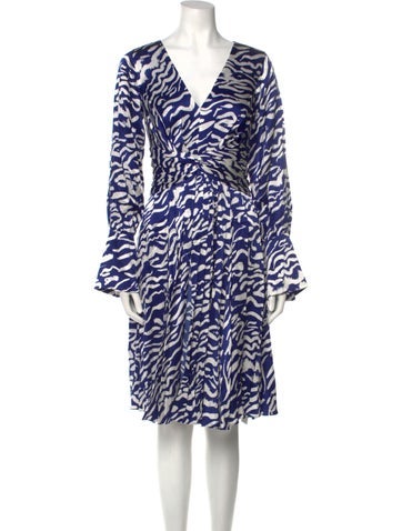 Prabal Gurung Dresses Animal Print Knee-Length Dress Petite