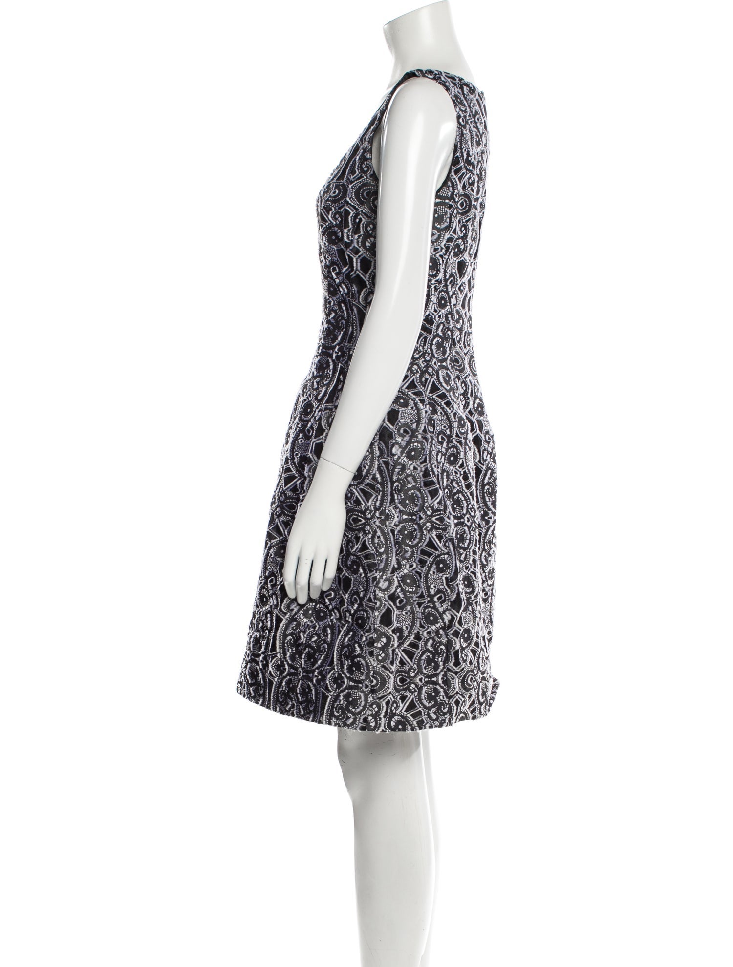 Prabal Gurung Printed Knee-Length Dress