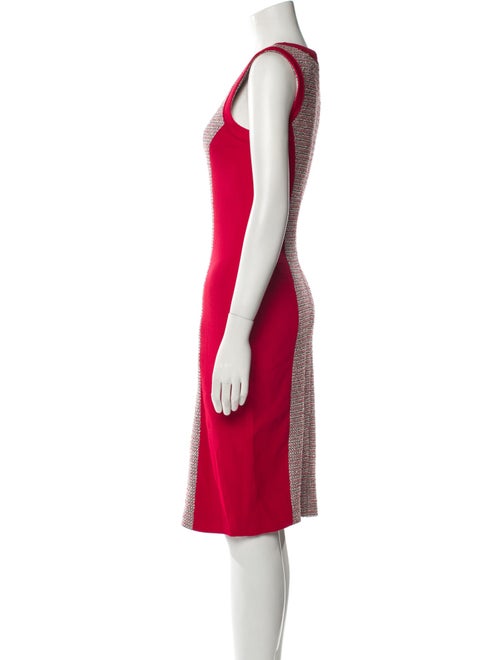 Prabal Gurung Colorblock Pattern Midi Length Dress