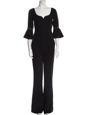 Prabal Gurung Scoop Neck Jumpsuit