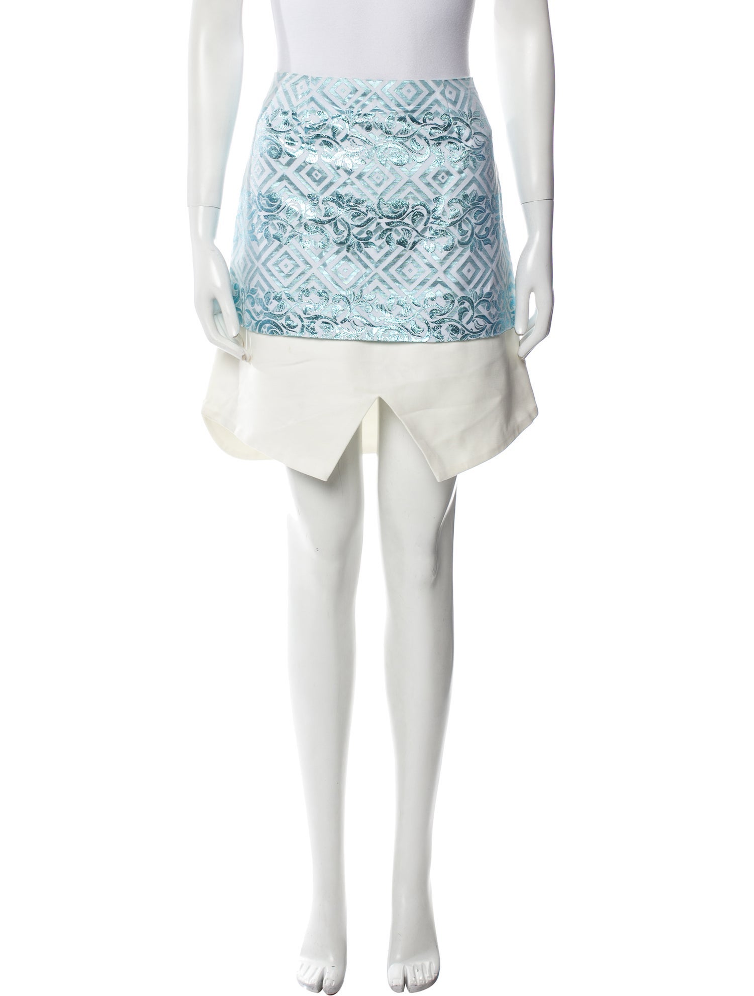 Prabal Gurung Printed Mini Skirt