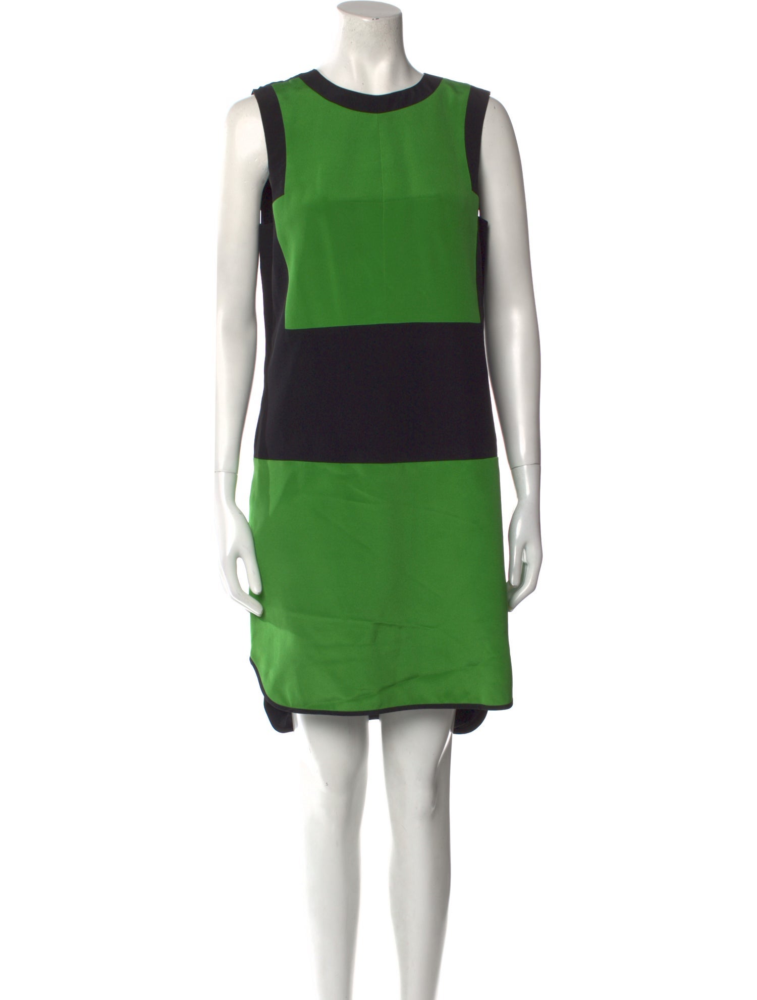 Prabal Gurung Colorblock Pattern Knee-Length Dress