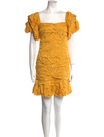 Prabal Gurung Dresses Square Neckline Mini Dress US 6 | M