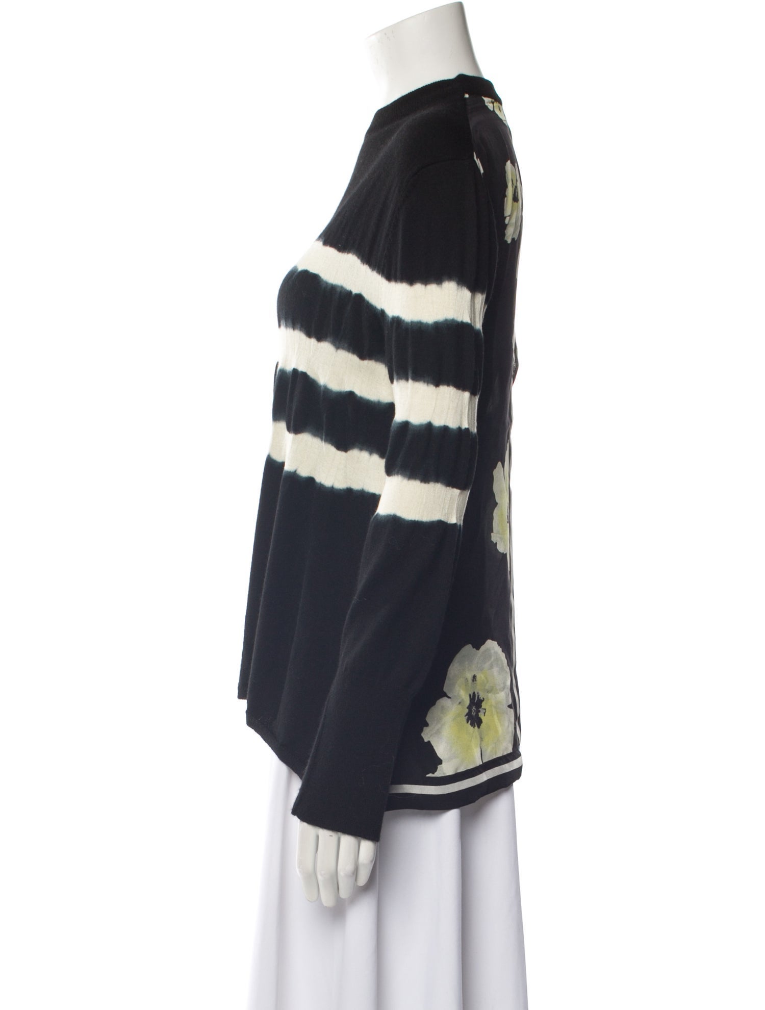 Prabal Gurung Virgin Wool Striped Sweater w/ Tags