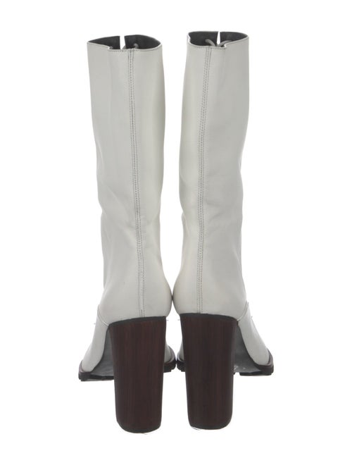 Prabal Gurung Leather Lace-Up Boots