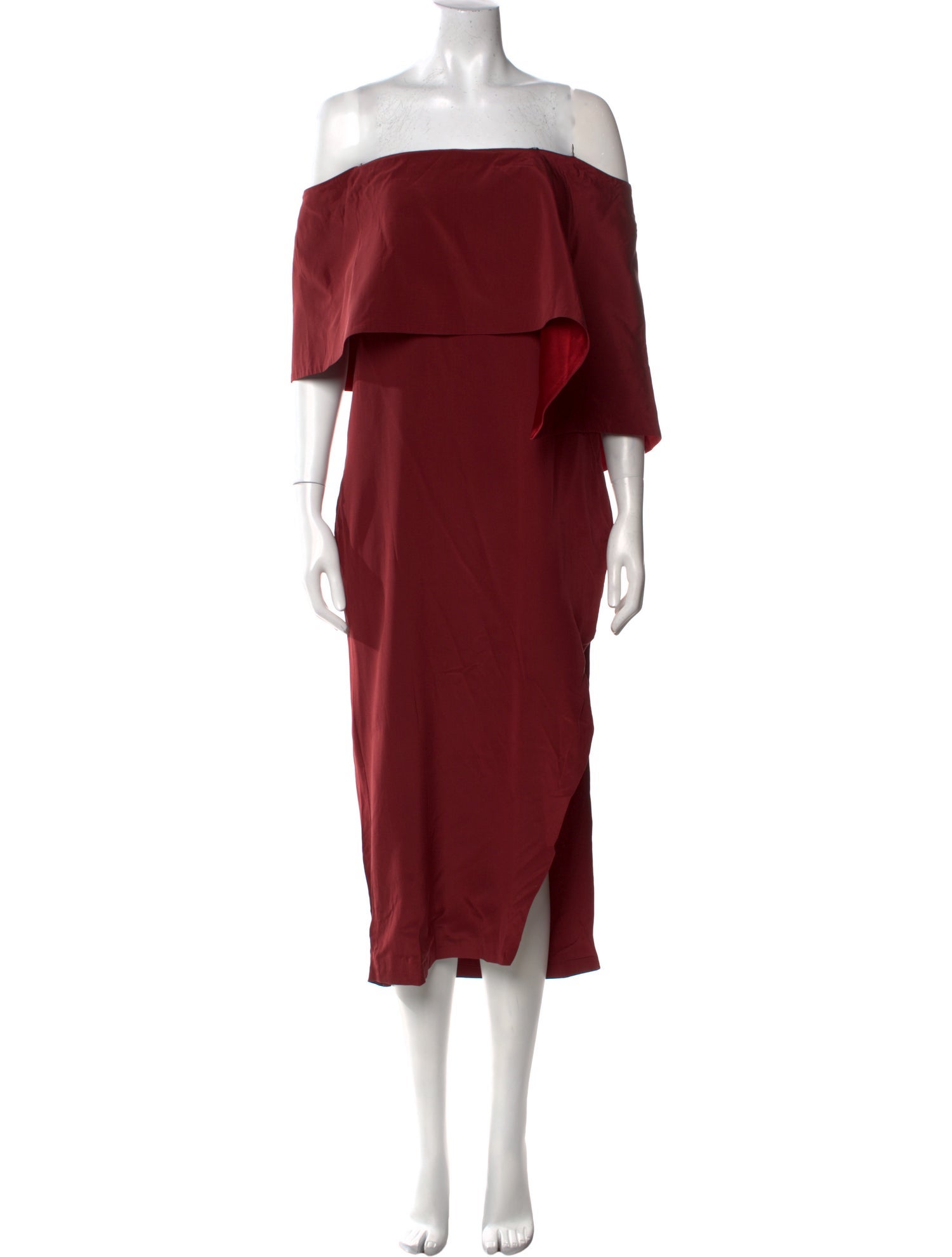 Prabal Gurung Off-The-Shoulder Long Dress