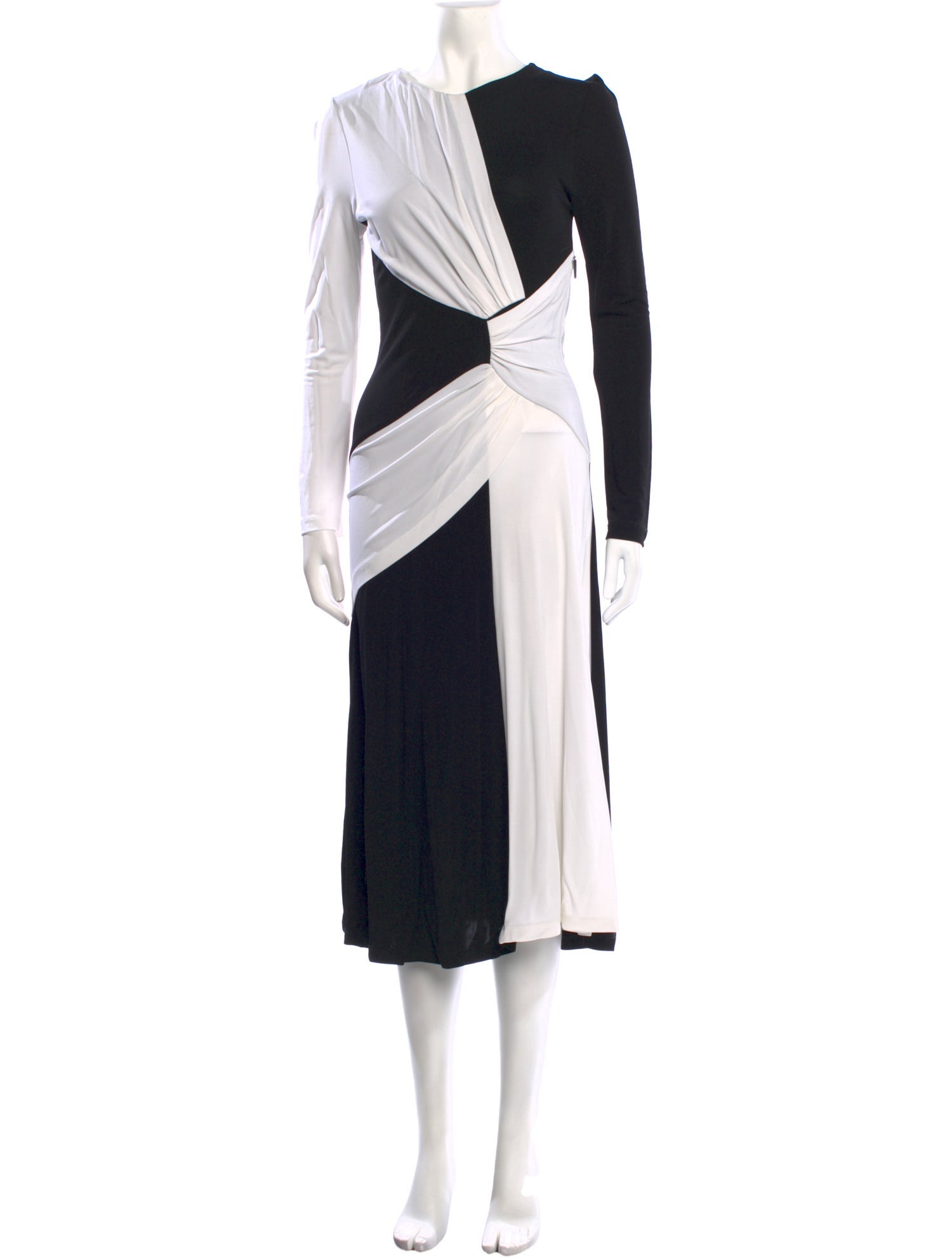Prabal Gurung Crew Neck Midi Length Dress