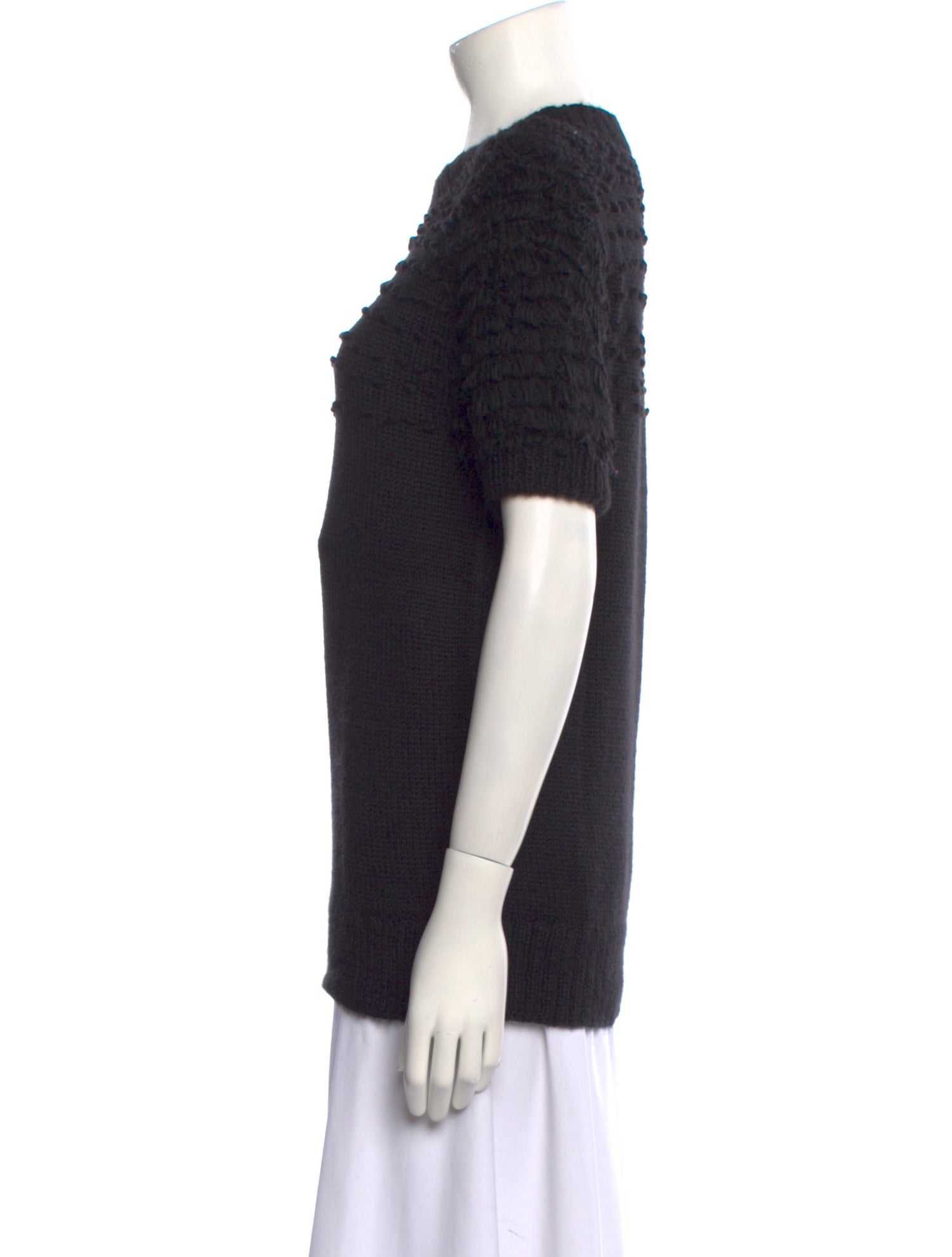 Prabal Gurung Baby Alpaca Crew Neck Sweater