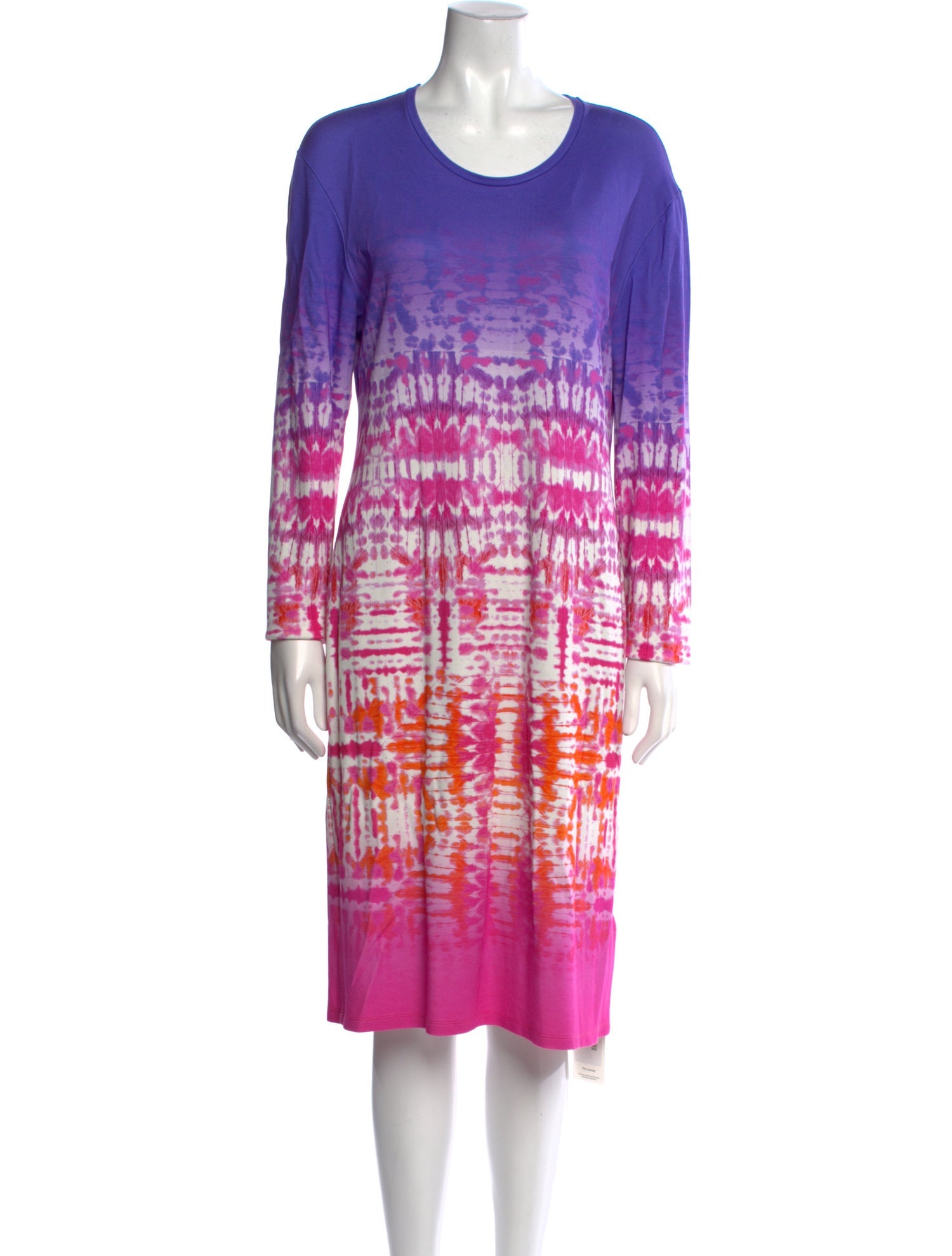 Prabal Gurung Tie-Dye Print Knee-Length Dress