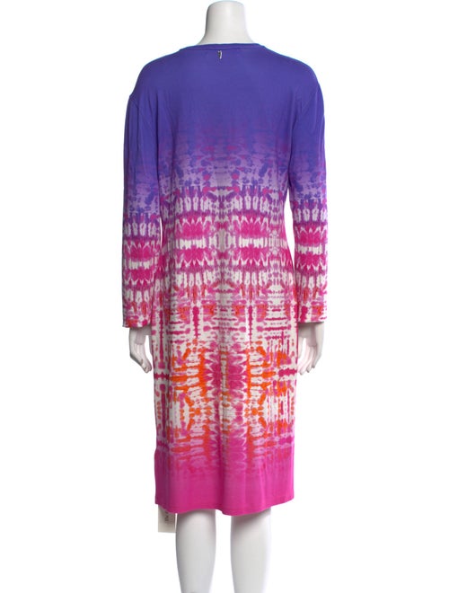 Prabal Gurung Tie-Dye Print Knee-Length Dress
