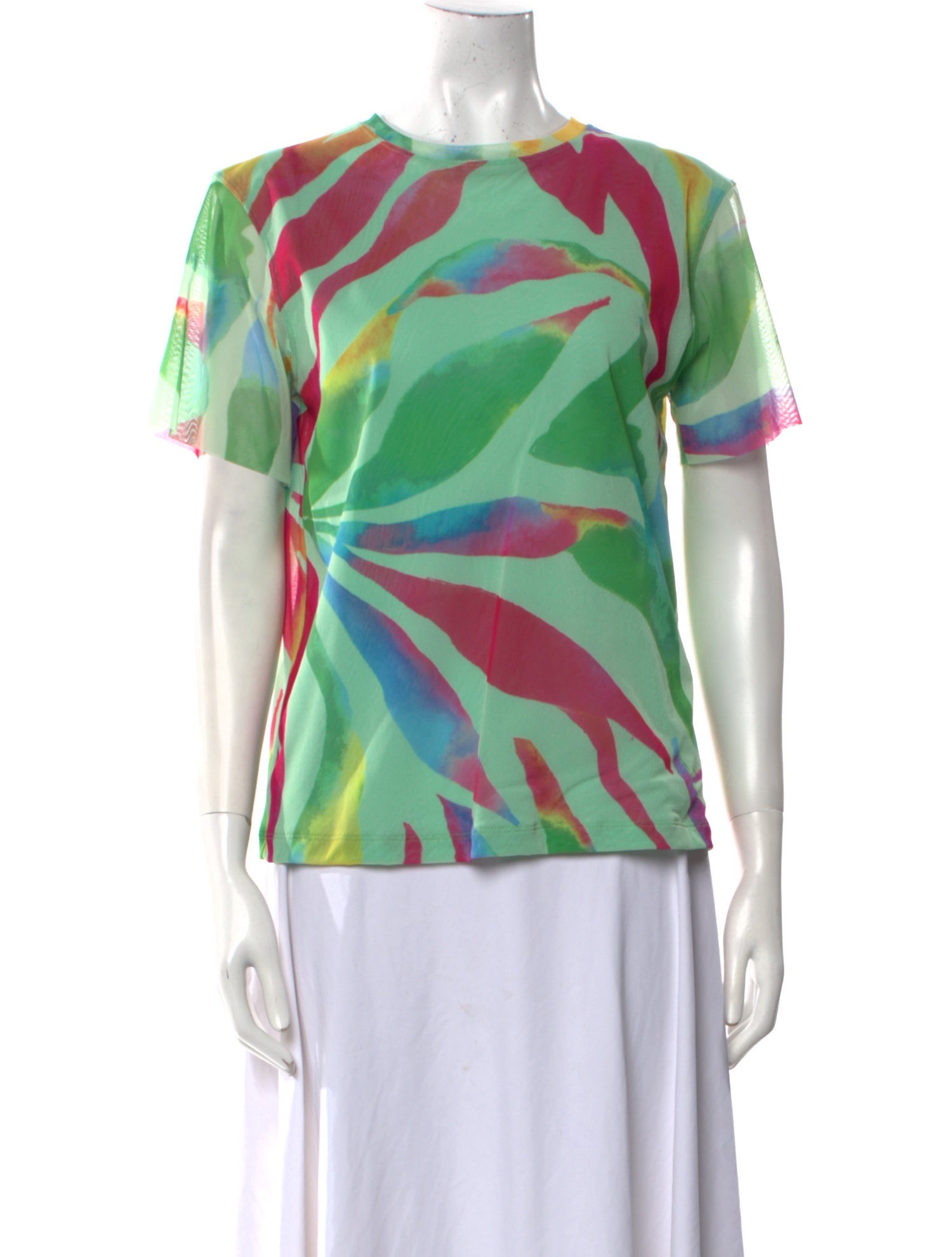 Prabal Gurung Printed Crew Neck T-Shirt w/ Tags