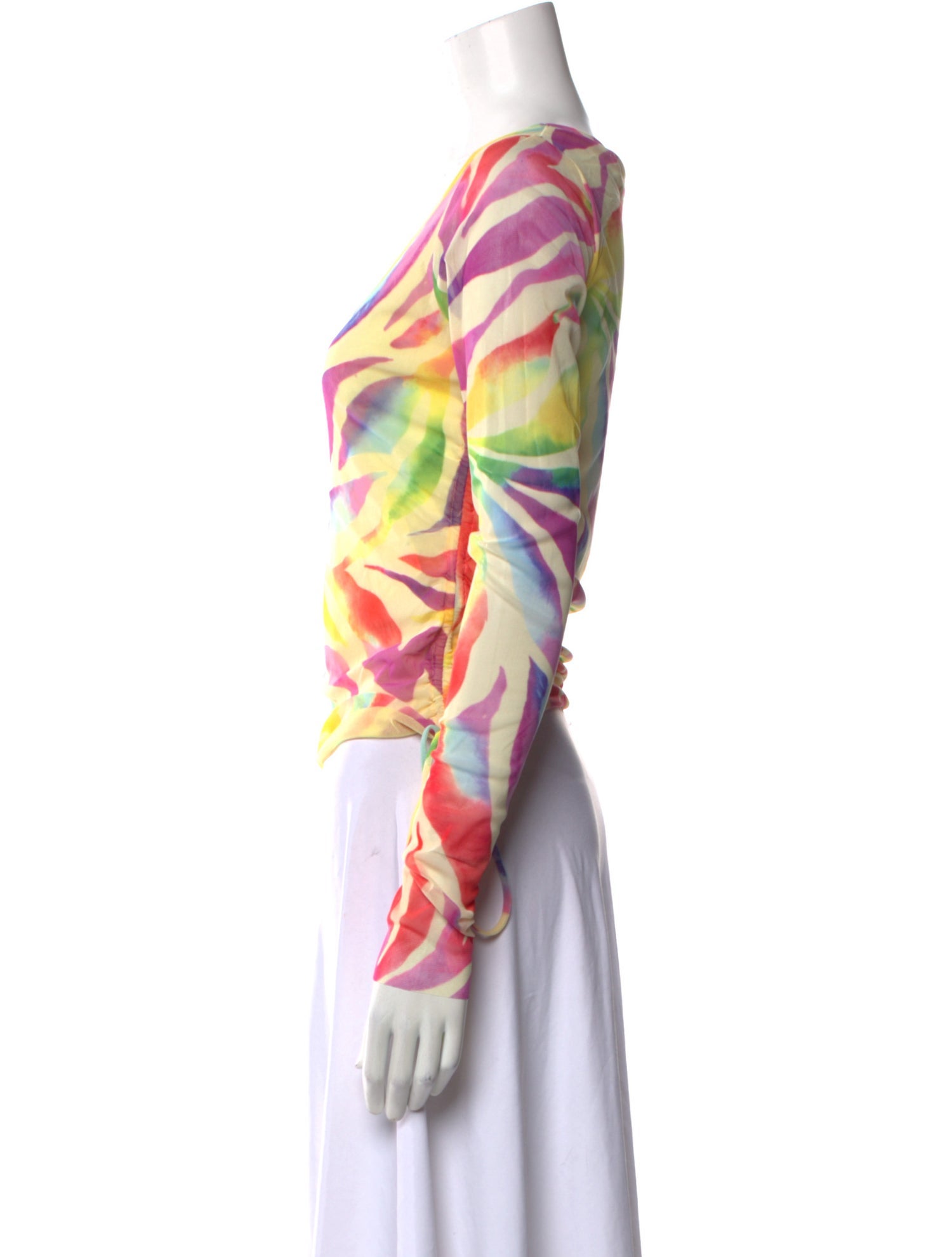 Prabal Gurung Printed Scoop Neck Top w/ Tags